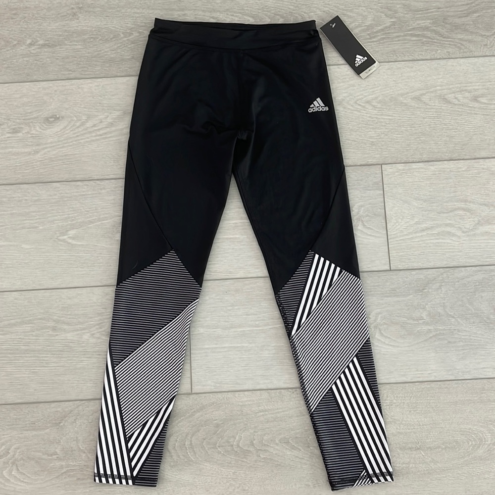 NWT KIDS ADIDAS CLIMALITE LEGGINGS